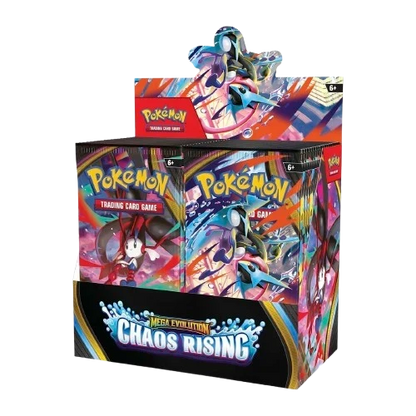 Pokémon TCG: Chaos Rising Booster Box – 36 Packs